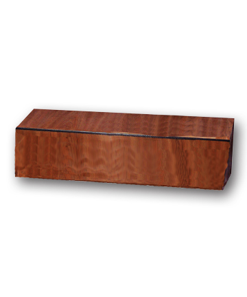 Classic Deli 1-Step Acrylic Wood Grain Riser 24"L x 10"W x 6"H